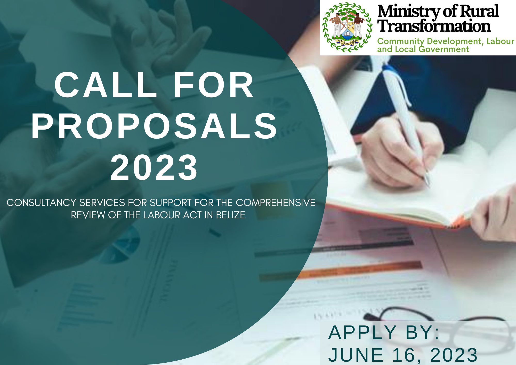 CALL FOR PROPOSALS 2023 - Ministry of Rural Transformation, Community ...